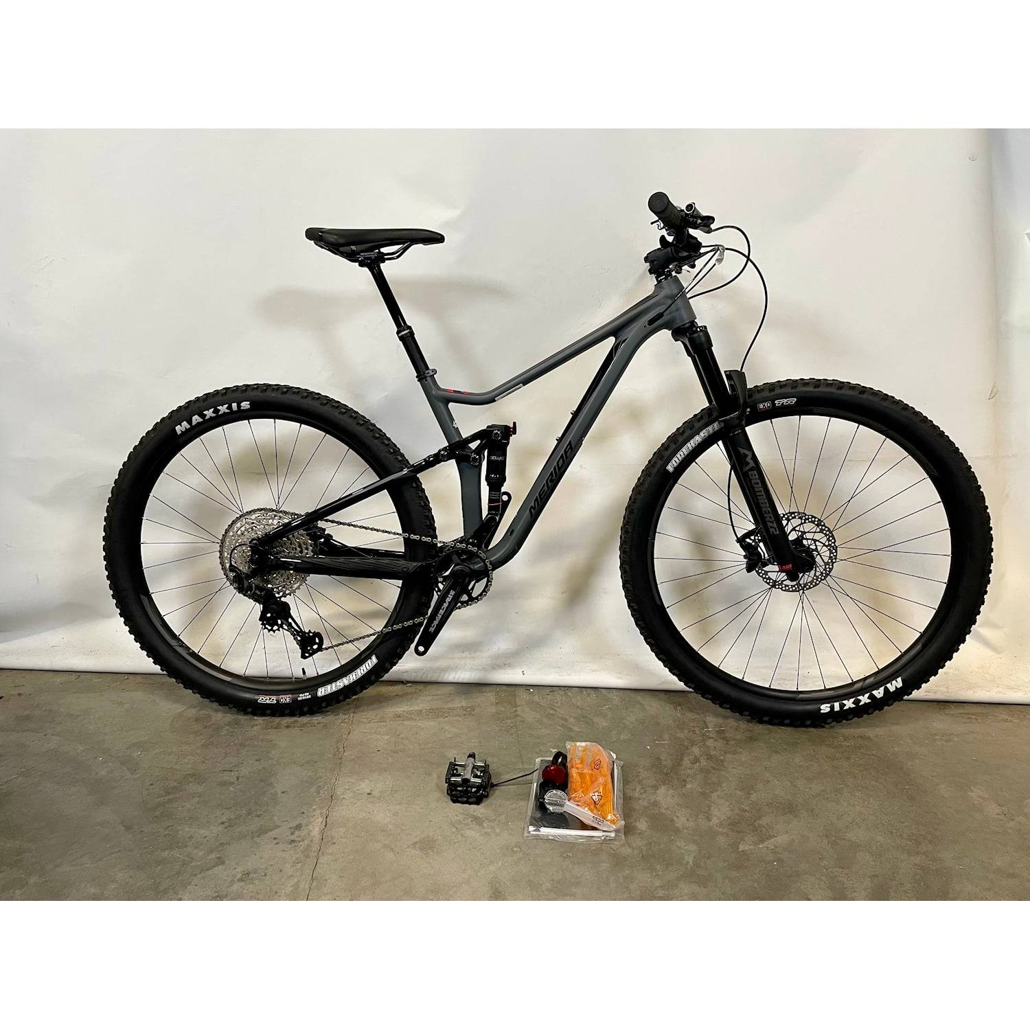 Merida One-Twenty 600 Grå 2021 17.5"   Recycle - Cykel-Recycle - Mountainbike Cykel-RecycleRecycle   Cykel Recycle   Mountainbike Cykel Recycle