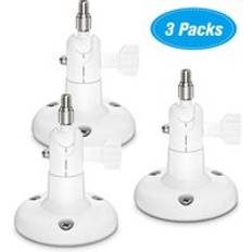 3- pack justerbart v&#xE4;ggf&#xE4;ste f&#xF6;r arlo hd / arlo pro / arlo pro 2/ arlo go / arlo ultra / wyze cam pan hemkamera monteringsf&#xE4;ste - Vit 3- pack