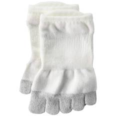 Danskin NANOFRONT FIVE FINGER GRIP Jasmine White Size 23cm Japan SOCKS, Women's, (JW), (Free Size),