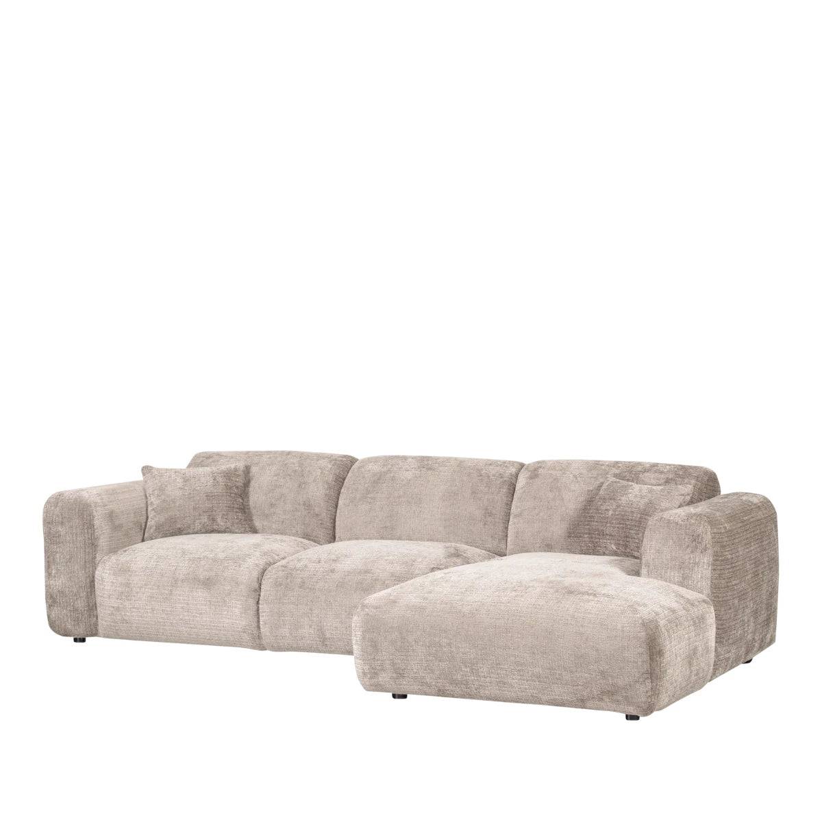 Cloud sofa m/chaiselong - højrevendt - nala chenille natural
