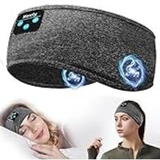 Navly Sleep Hörlurar Bluetooth Pannband Hörlurar Sovande Hörlurar för Sidosovare Mysiga Band Hörlurar för Kvinnor, Sömn & Lounge Present Idé för Kvinnor Män, NAH001