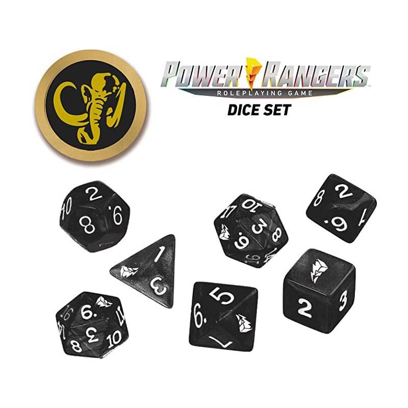 Power Rangers Roleplaying Game Dice Set - Black