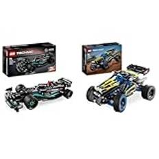 LEGO Technic Mercedes-AMG F1 W14 E Performance Pull-Back, Modell-Rennwagen & Technic Offroad Rennbuggy, Auto-Spielzeug für Kinder, Bausatz zum Bauen eines Buggy-Rennautos