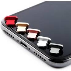 För iphone anti dammkontakt laddare docka pluggar kepsar skyddande fodral fodral för iphone 11 pro max xr x xs max 8 7 6 6s plus 5 5s se
