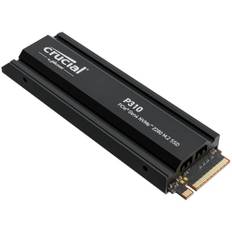 Crucial P310 PS5 SSD 2TB PCIe Gen4 NVMe M.2 Interne Festplatte mit Kühlkörper, bis 7100 MB/s, Gaming für PS5, Desktop PC - CT2000P310SSD5-01