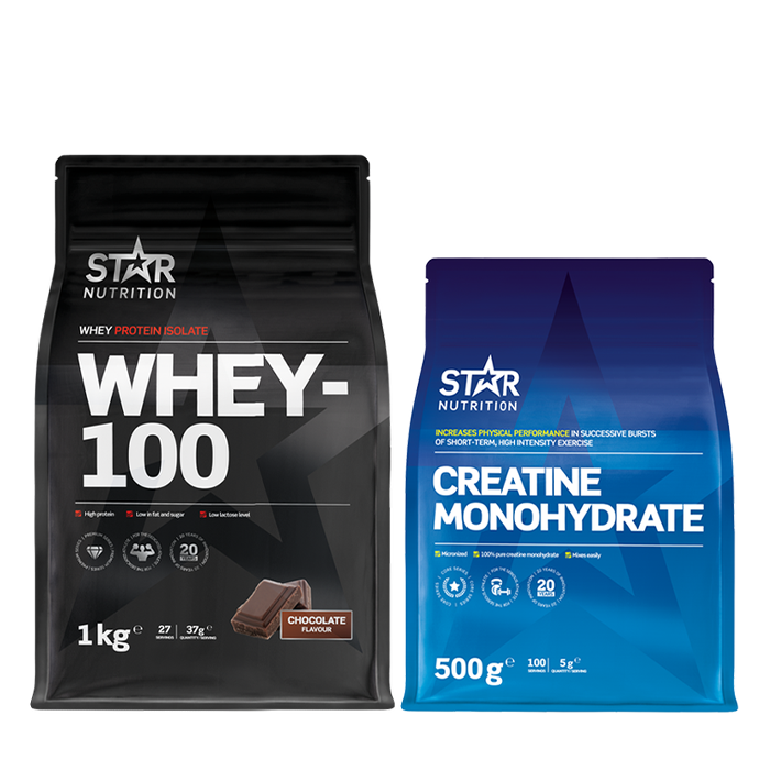Whey-100 1 kg + Creatine Monohydrate 500g