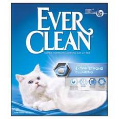 Ever Clean Kattegrus UDEN Duft Extra Strenght Unscented 10L