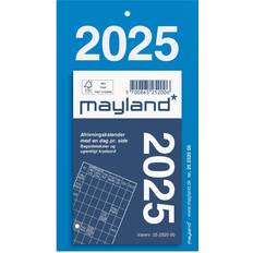 Mayland Afrivningskalender m/bagsidetekst 2025 nr. 25252000