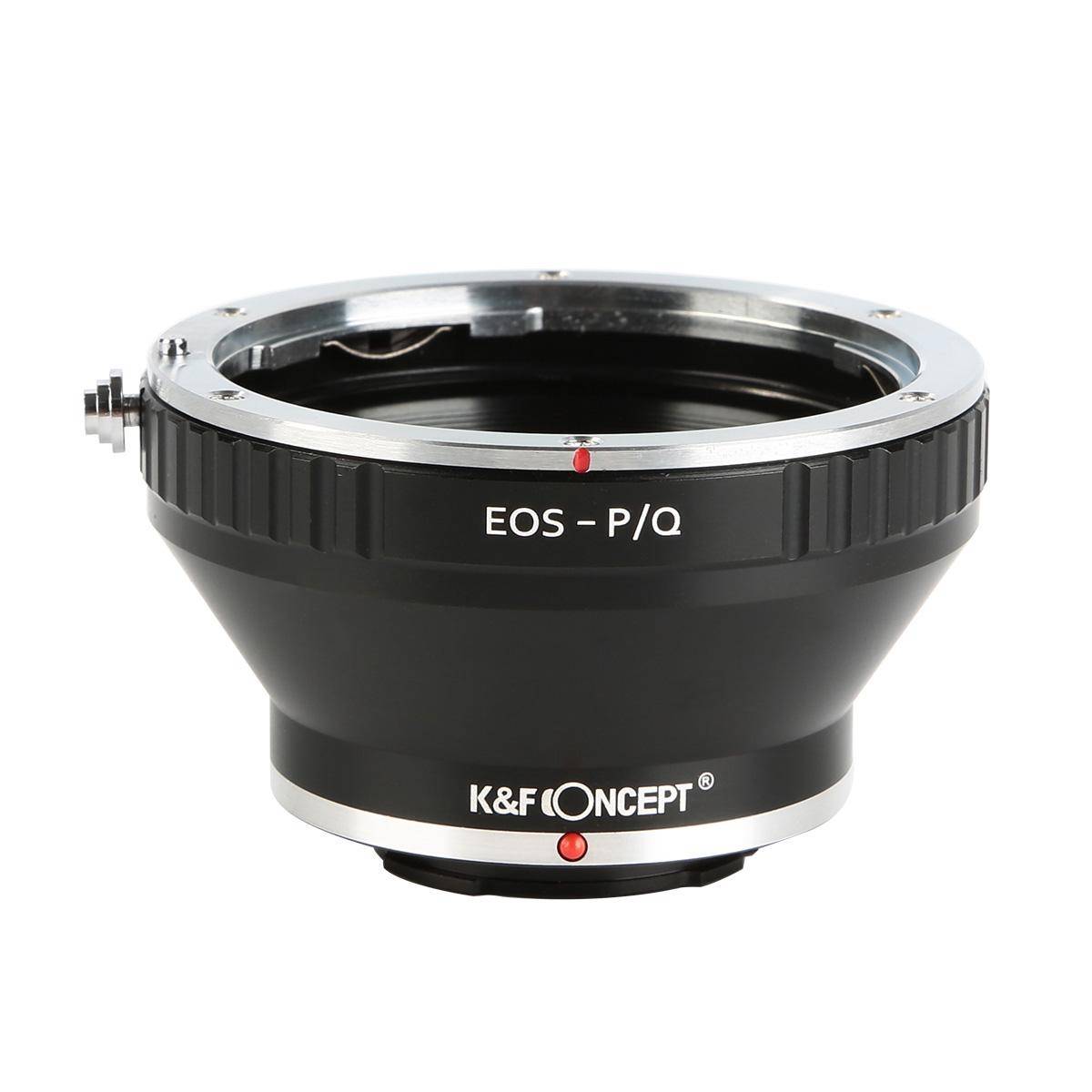 KENTFAITH Canon EOS EF Lenses to Pentax Q Lens Mount Adapter with Tripod Mount K&F Concept M12162 Lens Adapter