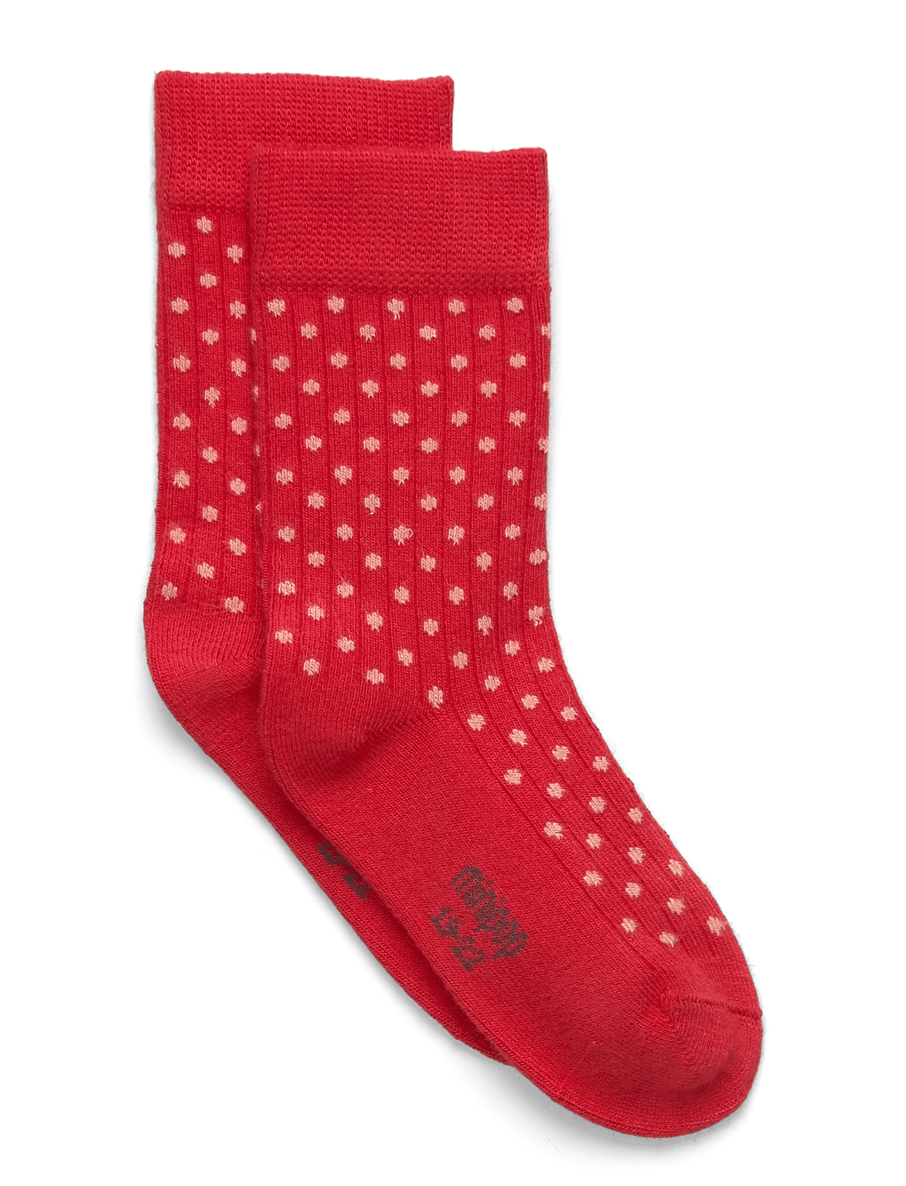 MINIPOP Minipop Bamboo Socks Dots | Red | 31/34Y