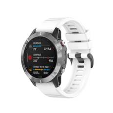 Garmin Fenix 5/6/6 Pro - Silikone sports urrem 22mm - Passer til håndled omkreds 160-210mm - Hvid