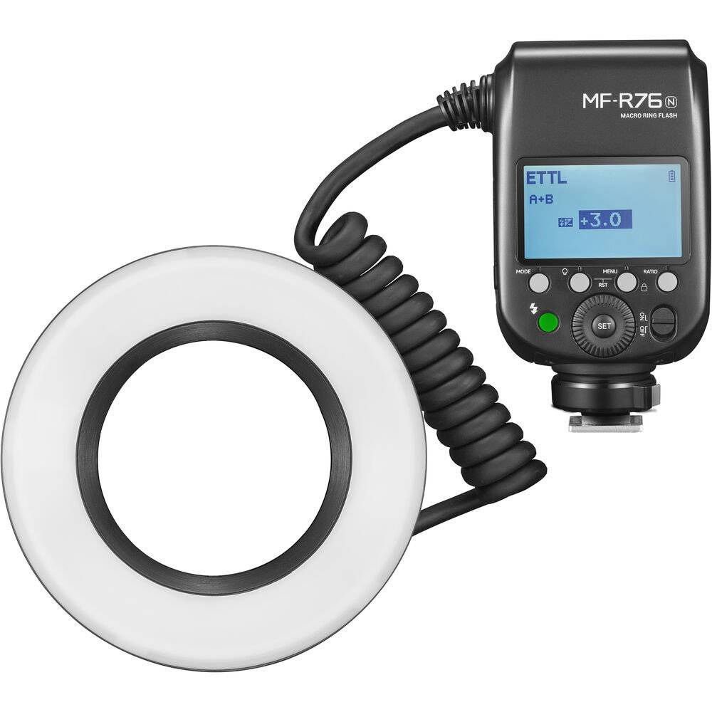 TTL Macro Ring Flash för Nikon