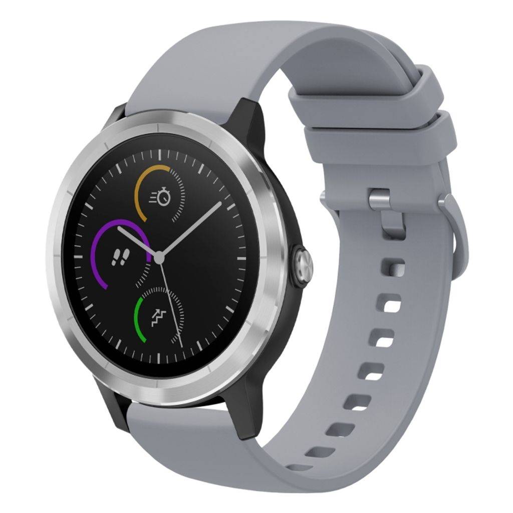 Garmin Vivoactive 3 Urrem i Silikone - Grå