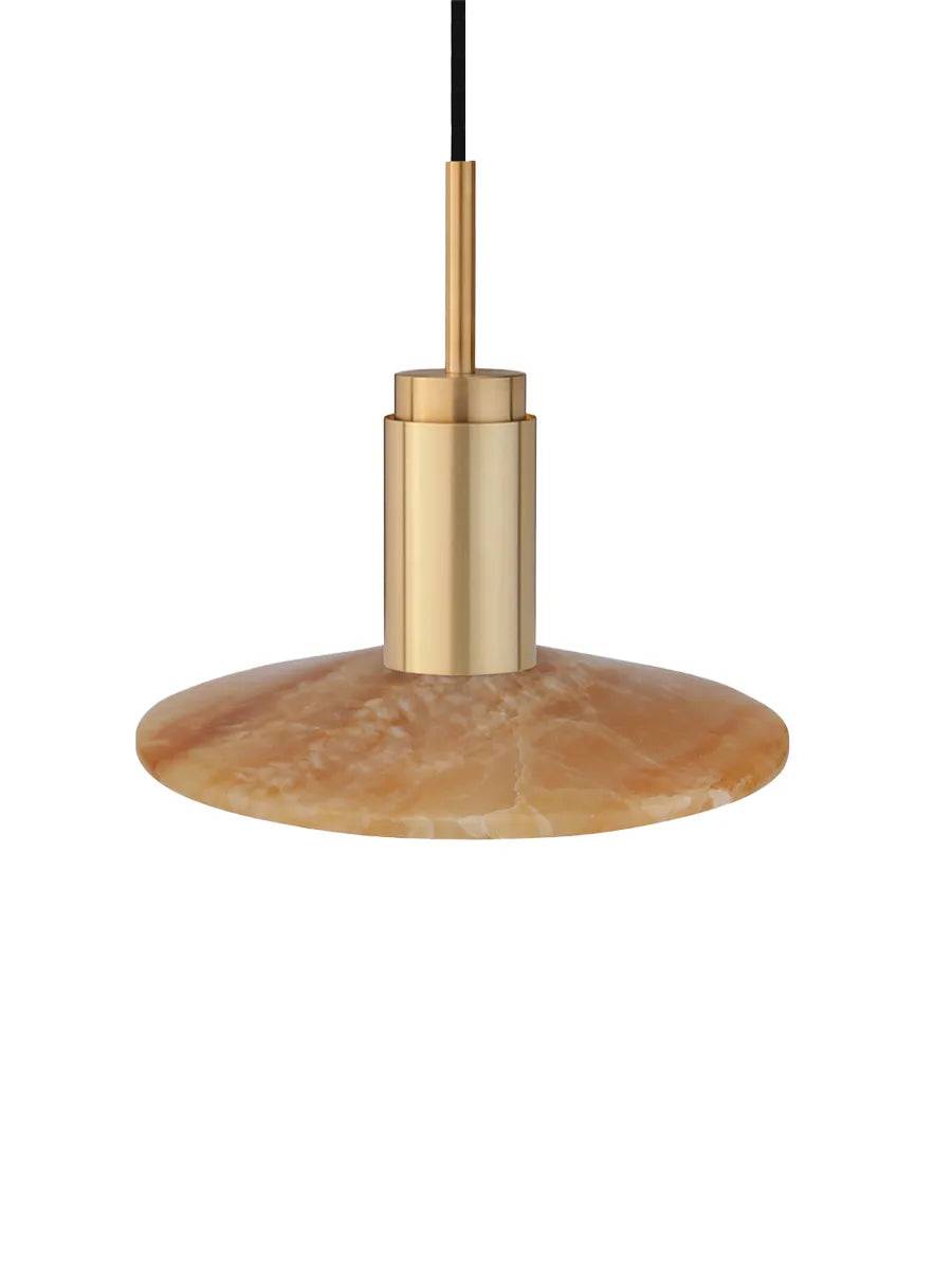 Donya ONYX Solar, amber fra Anour Brushed Brass - Jacobsen Plus