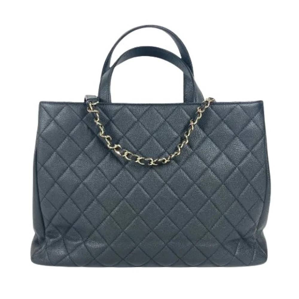 Chanel Vintage Pre-owned Vintage Tote Bag - Vintage - Dame - Sort - ONE SIZE - Uld