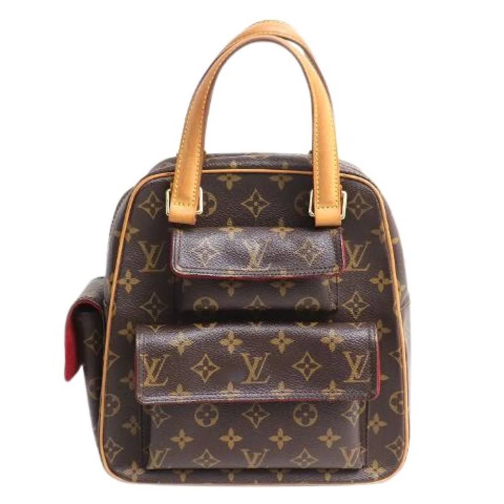 Louis Vuitton Vintage Pre-owned Excentri Cite Monogram Håndtaske - Vintage - Dame - Brun - ONE SIZE -