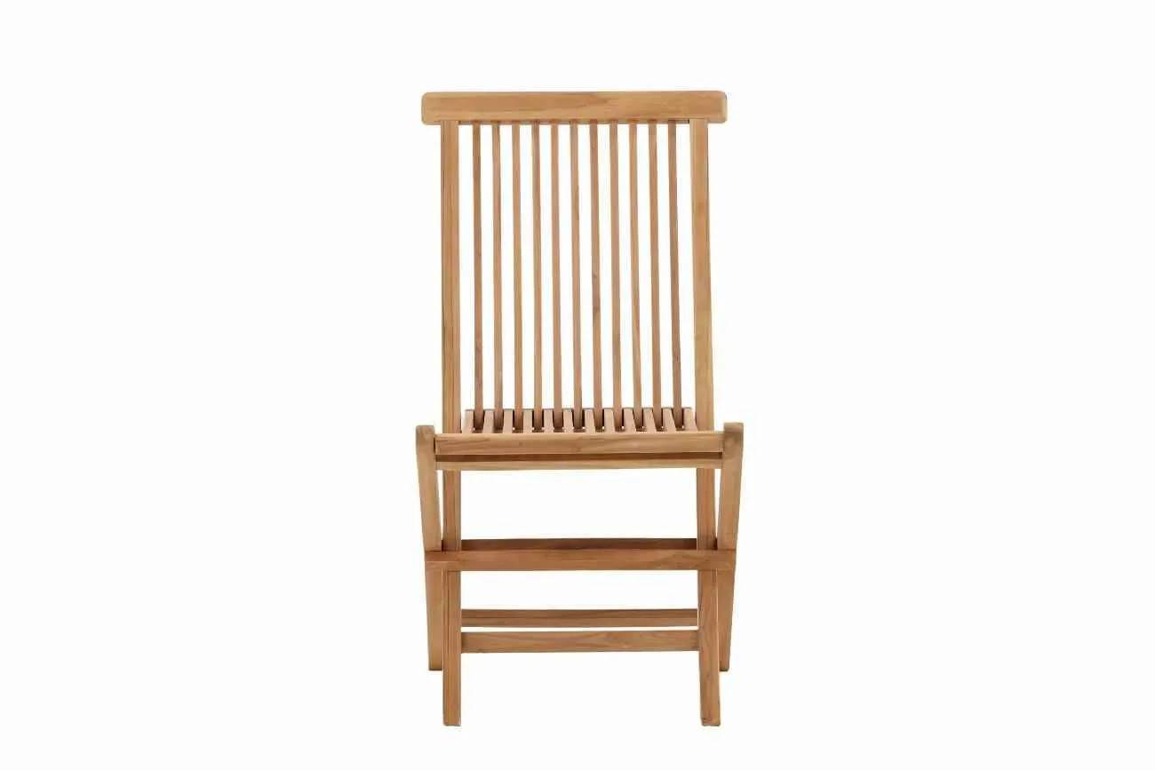 Kenya Matstol - Natur Teak 62x89x47 cm – 2 st - Matstolar utomhus