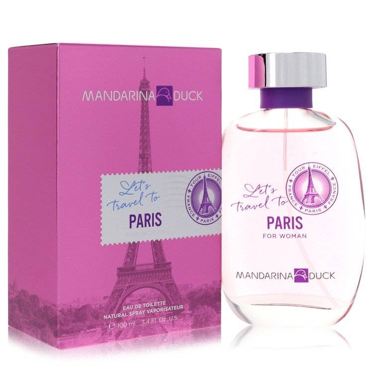 Mandarina Duck Let's Travel To Paris Eau De Toilette Vaporisateur Femme 100 ml