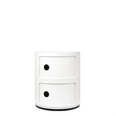 Kartell Componibili bord White 2 Rum: H40 cm