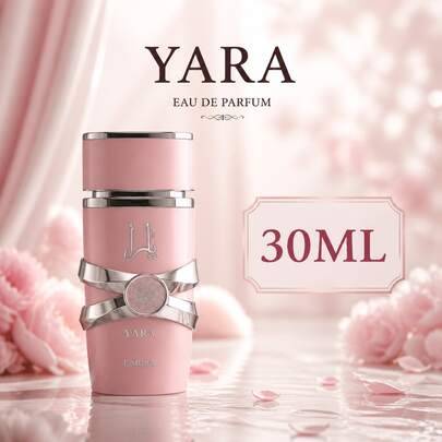 Lattafa Yara Eau De Parfum 30ML för kvinnor, långvarig söt blommig feminin parfym