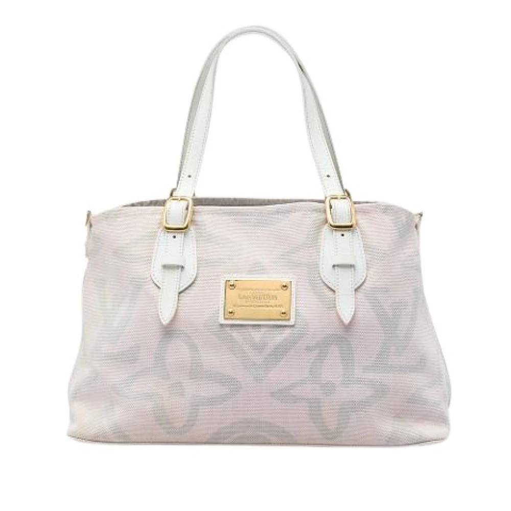 Louis Vuitton Vintage Pre-owned Tahitienne Cabas PM - Vintage - Dame - Lyserød - ONE SIZE - Læder