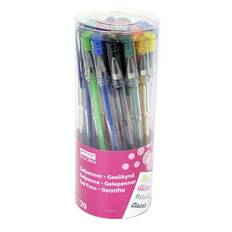 Gelpennor 20-Pack