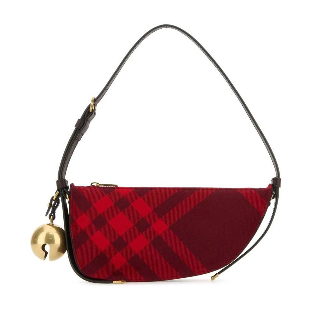 Burberry Borsa - Tasker - Dame - Rød - ONE SIZE - Uld