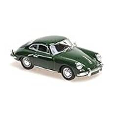 Minichamps 940062420 - Porsch. 356 C Coupe Dark Green 1965 - skala 1/43 - miniatyrbil samlarbil