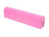 Kantskydd för babysäng, fallskydd, kudde för sänginramning, skydd för spjälsäng, sängskydd, hörnskydd, rosa, längd 70 cm