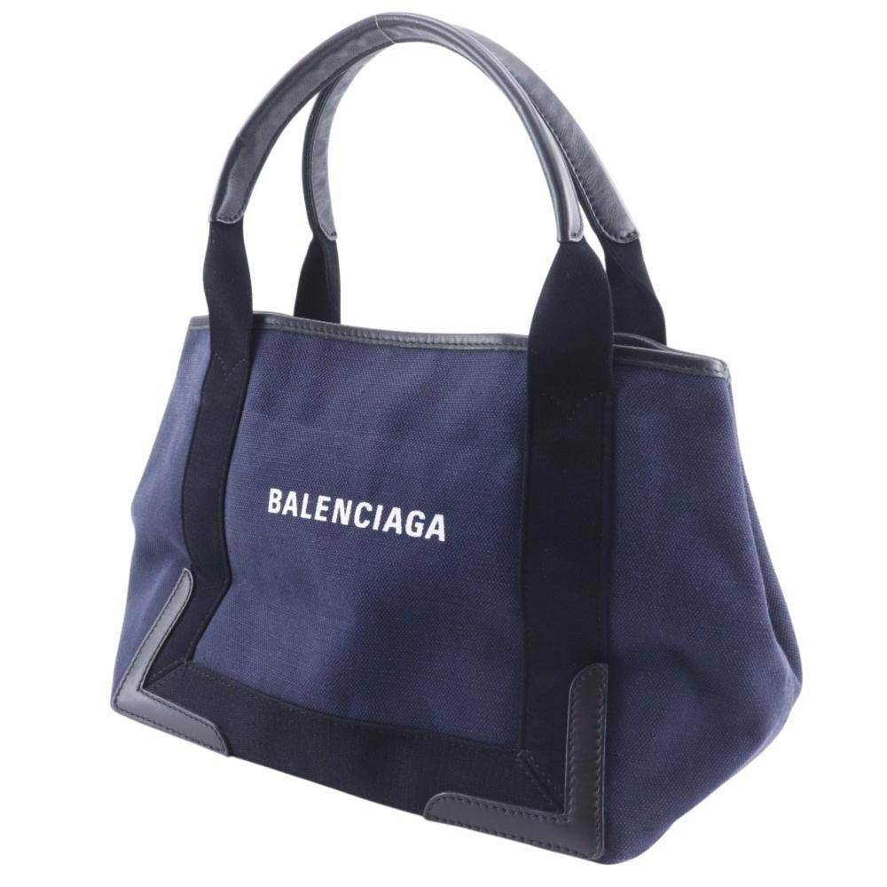 Balenciaga Vintage Cabas Stl. - Handväskor Från Magasin - Navy (L 22cm x W 29cm x D 18cm)
