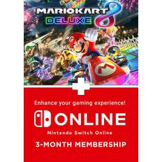 Mario Kart 8 Deluxe + 3 Months Online Membership Bundle Switch (Europe & UK)