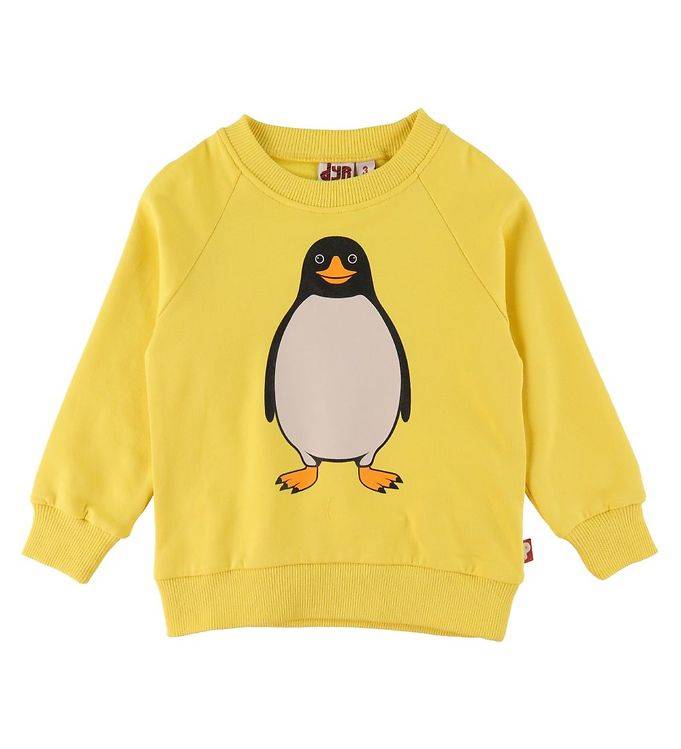 DYR Sweatshirt - Bellow - Bright Yellow - DYR - 7 år (122) - Sweatshirt