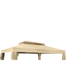 Ekstra tag til Pavillon 3x4 meter - Natur