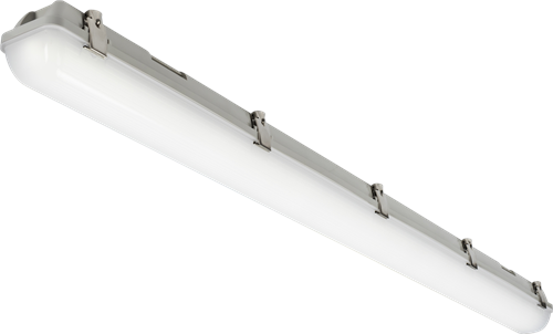 KnightsBridge 230V IP65 IK08 4ft 33W DALI CCT Adjustable ST Emergency Non-Corrosive