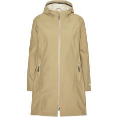 ILSE JACOBSEN Softshell Raincoat Dam Regnjackor Stl. 40 - Från Magasin - Greige (40)