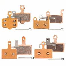 CNC-cykeltillbehör Sintrade hydrauliska skivbromsbelägg i metall, passar Shimano MT200/Deore XT/XTR/Saint, MTB-cykelbromssystemmärke - Svart (A,B,C,D)