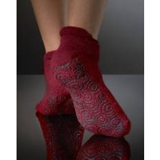 Vogue halksocka - Vinröd / 40-45