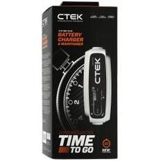 CTEK CT5 Time to Go, Batteri-lader, med Countdown-Display 12V 5A EU-Stik