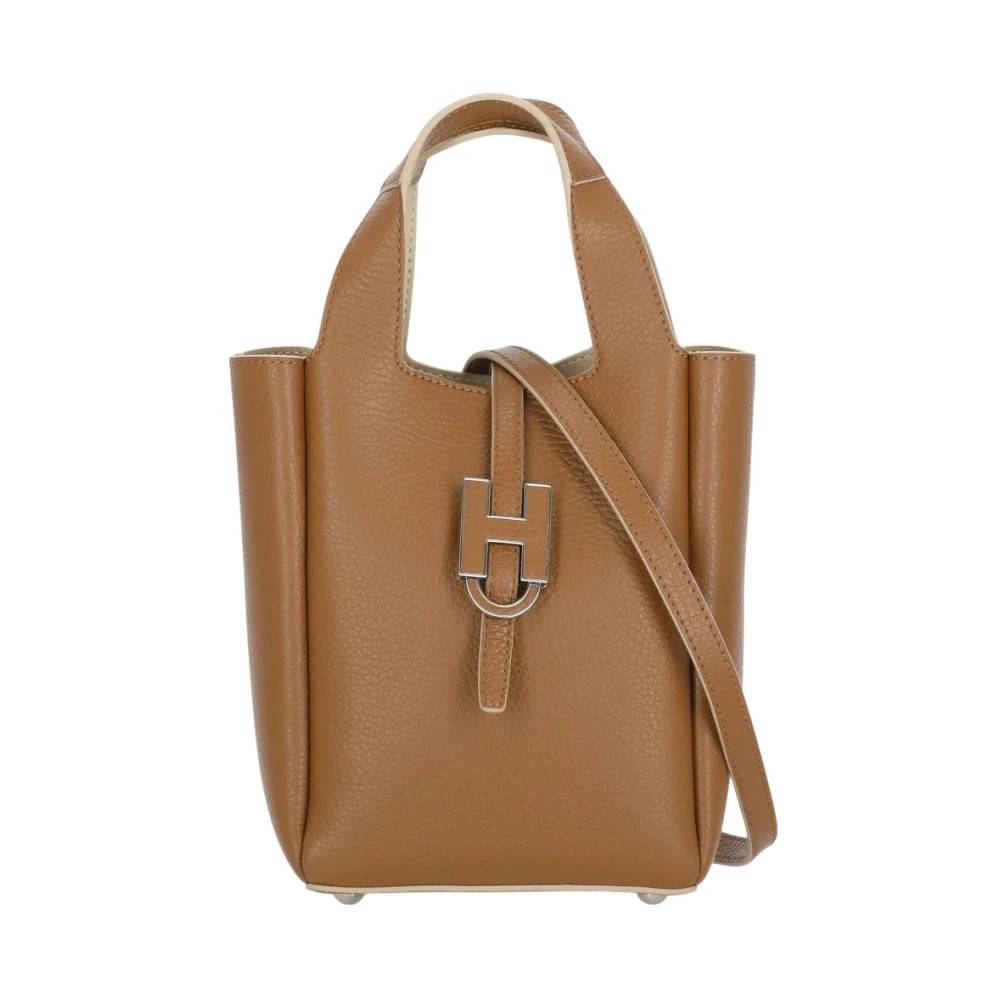 Hogan Trend Shopper Bag Mini - Tasker - Dame - Brun - ONE SIZE - Uld