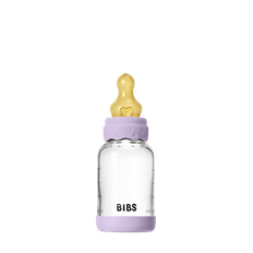 Sutteflaske i Glas Boheme 120 ml Latex – Violet Sky - Langsomt flow