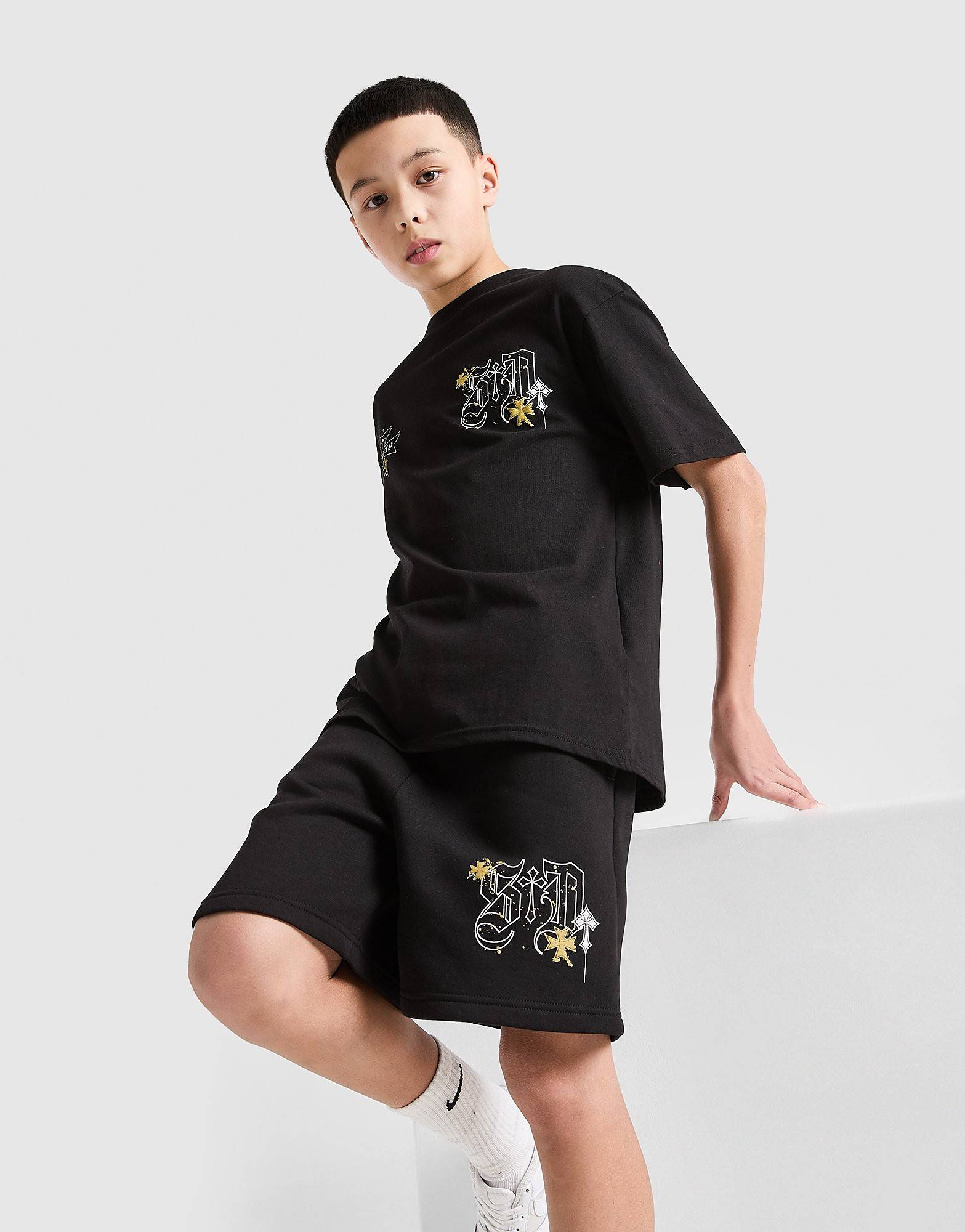 Supply & Demand Opolis Shorts Junior, svart - 13-15Y