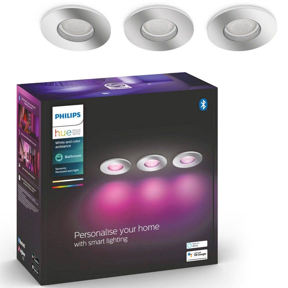 Philips Hue Infälld Spot Xamento White/Color Ambiance - 3-pack
