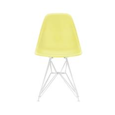 Eames DSR Stol - Hvidt stel/Citron RE