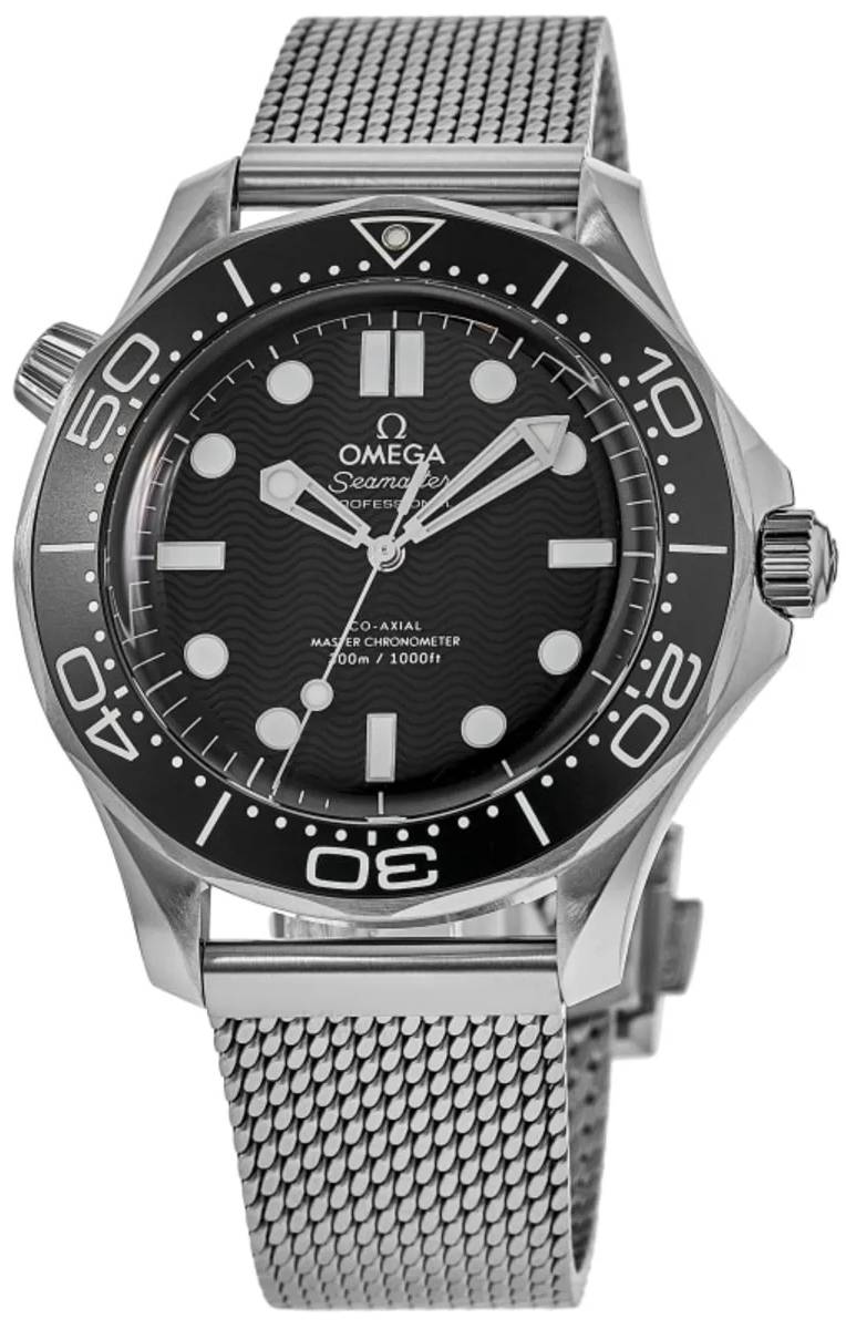 Omega Herreur 210.30.42.20.01.010 Seamaster Diver 300m Sort/Stål
