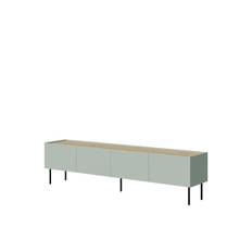 Akie Tv-bänk 200 cm - Grön TV bänk & mediabänk
