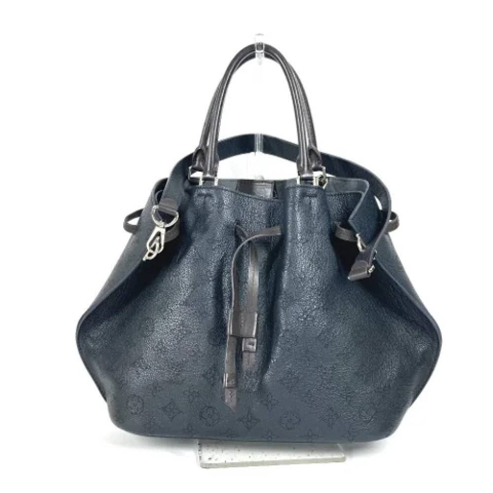Louis Vuitton Vintage Pre-owned Vintage Monogram Håndtaske - Vintage - Dame - Sort - ONE SIZE - Uld