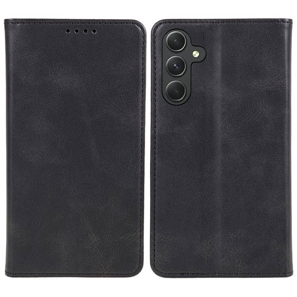 Samsung Galaxy A36 5G / A37 5G - Flip læder cover / pung - Sort