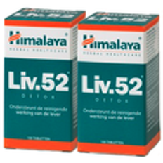 Himalaya Herbals Liv. 52 Detox Tabletten Voordeelverpakking 2x100TB