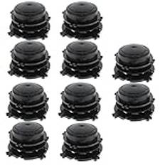 Strimmer Head Coil, String Trimmer Head for FS-AutoCut 36-2 46-2 56-2 for Brushcutters-40037133001 Black-10pcs