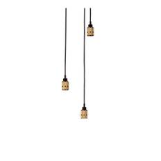 Buster + Punch - Hooked Pendant 3.0 Nude / Brass - 2m - Pendellampor - Massimo Buster Minale - Guld